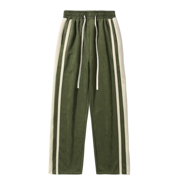 The velvet stripe pants