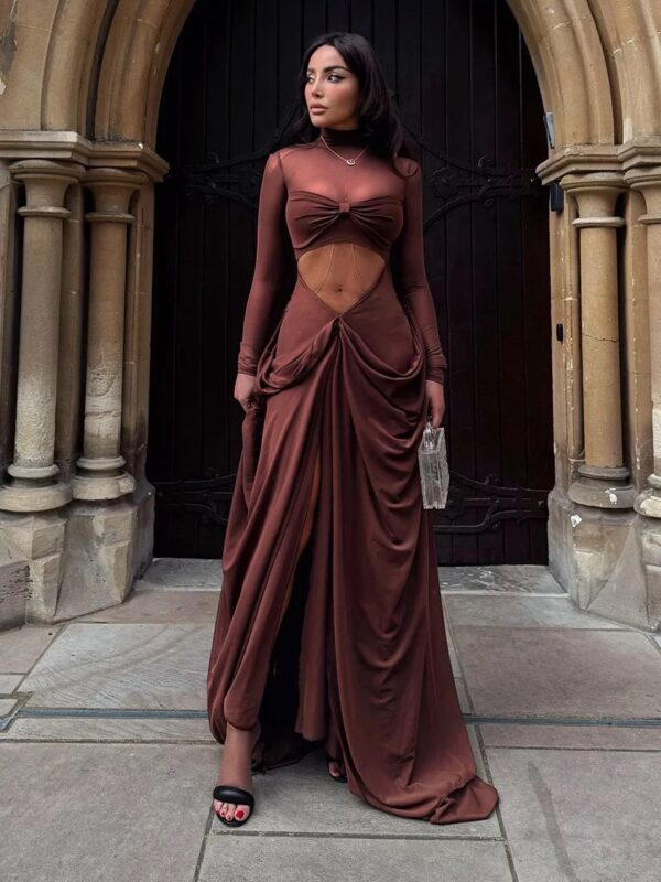 Moonlight cutout maxi