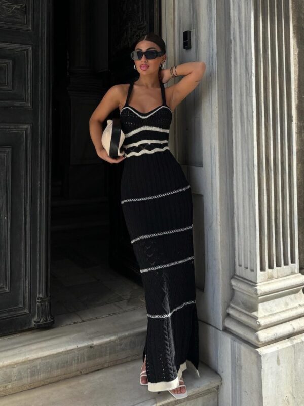 Golden hour long dress